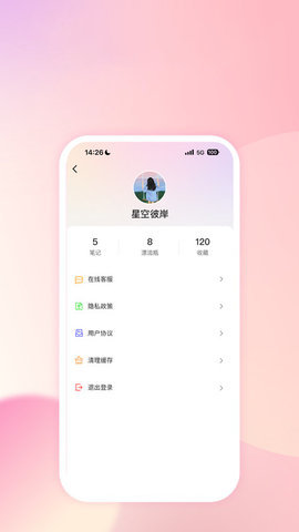 社恐笔记截图
