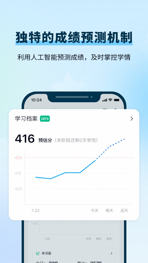 背D分单词截图