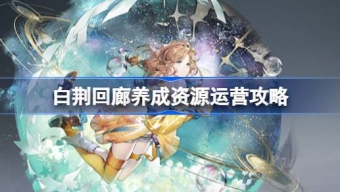 《白荆回廊》养成资源该如何正确使用