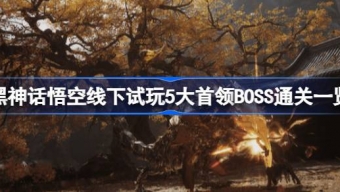 《黑神话悟空》线下试玩5大boss通关玩法