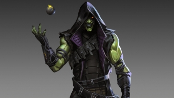 《漫威蜘蛛侠3》泄露文件曝光“绿魔”概念艺术图