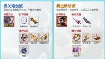 《王者荣耀》机关百炼流派推荐