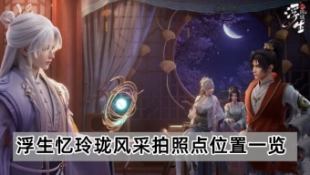 《浮生忆玲珑》风采拍照点拍照收集