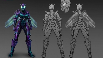 《漫威蜘蛛侠2》泄露超级反派“甲壳虫”概念图