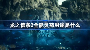 《龙之信条2》全能灵药用途介绍