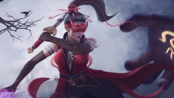 永劫无间手游宁红夜眼罩怎么摘