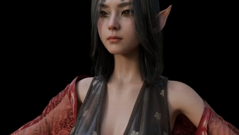 《黑神话：悟空》狐狸精萍萍模型被成功提取