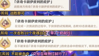 原神依奇卡胡伊皮利的庇护成就怎么获取