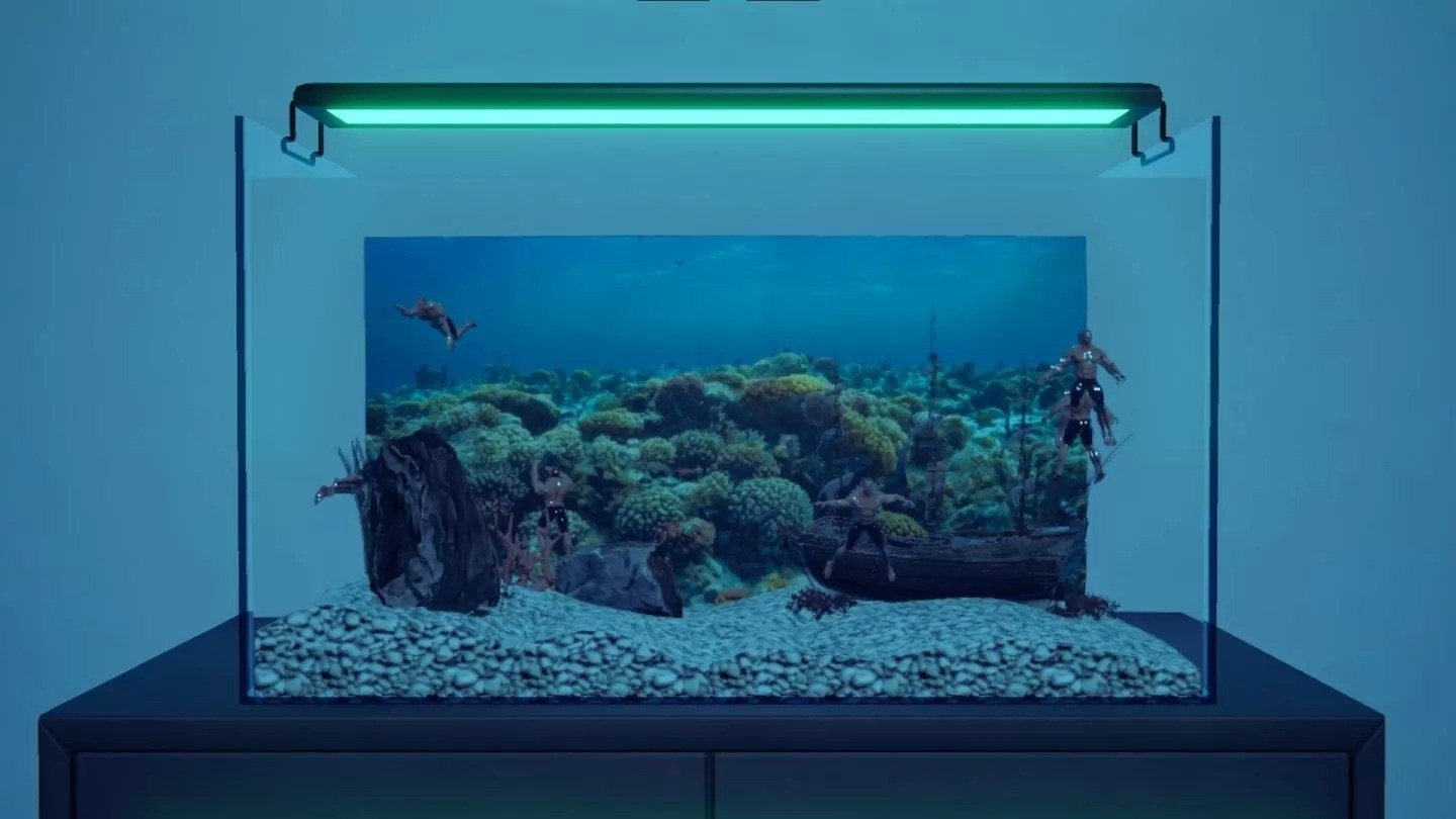 《肌肉水族馆模拟器》上架Steam，打造专属肌肉男水族馆